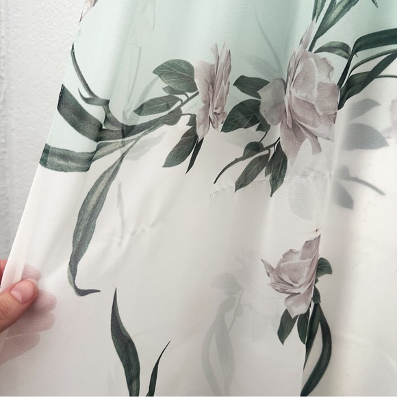 Ted Baker London Finlay Maxi Cover-Up Kimono Mint Green Coverup — Size M - Picture 12 of 12